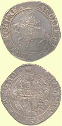 Charles 1st Half Crown