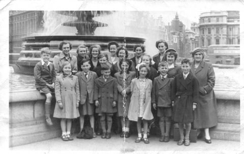 School outing to London 1951