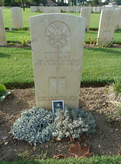 Leonard Lonsdale's Grave Assisi